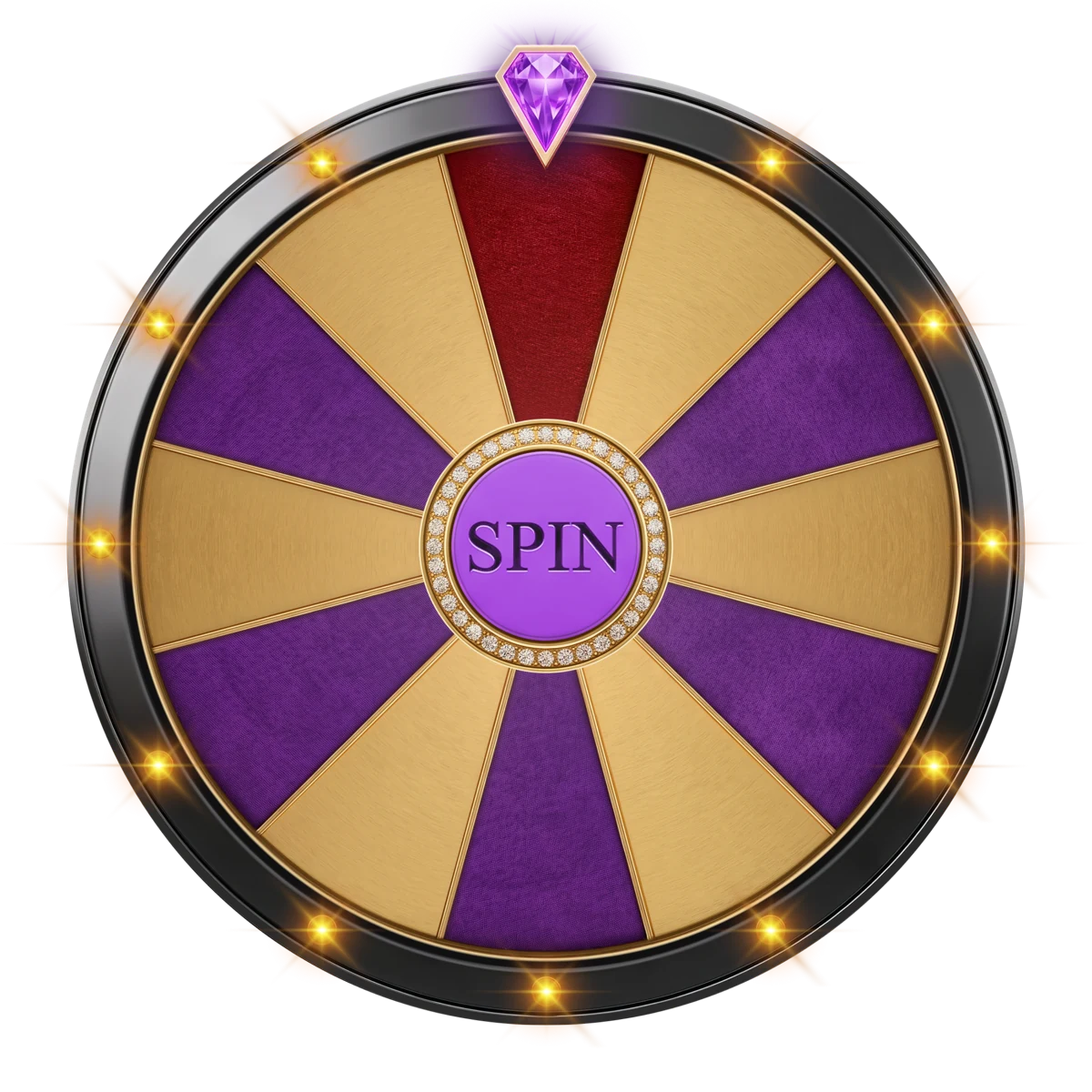 Close-up golden and purple wheel detail evoking the jackpot glow behind 3 Chillies and Joker: Hold and Win